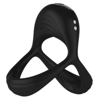 LUST RING VIBRATING COCK AND BALL TRI RING